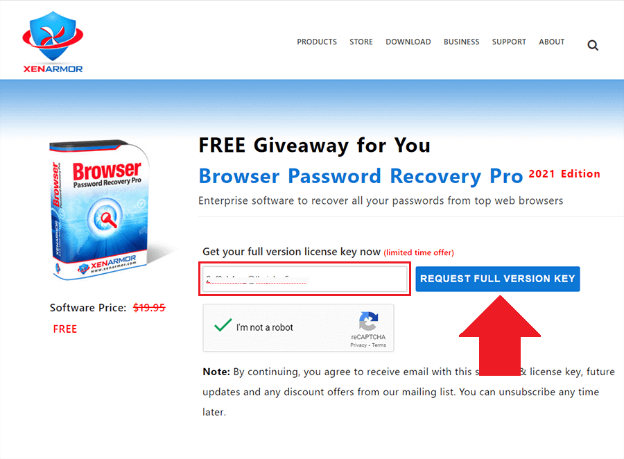 XenArmor Browser Password Recovery Pro 2021 Giveaway 1