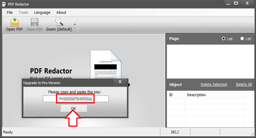 Reezaa PDF Redactor Pro 1v Activating 2