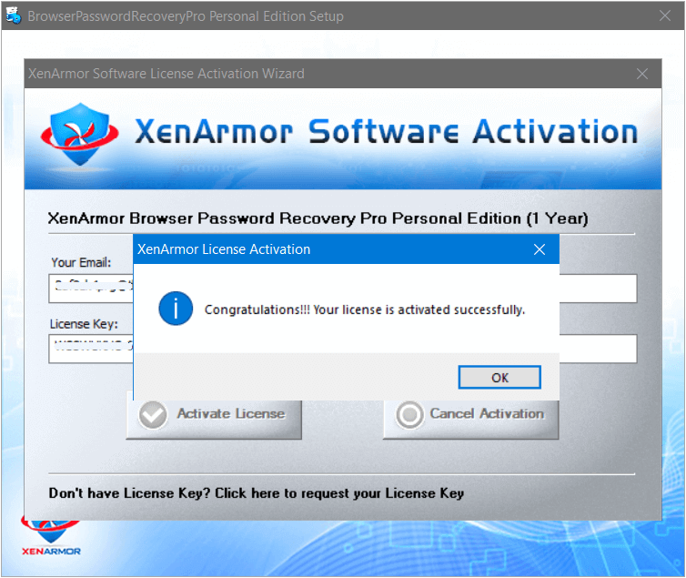 XenArmor Browser Password Recovery Pro 2021 Activating 2