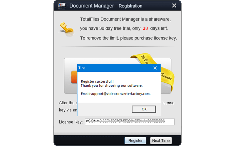WonderFox Document Manager 1.2 Activating 2