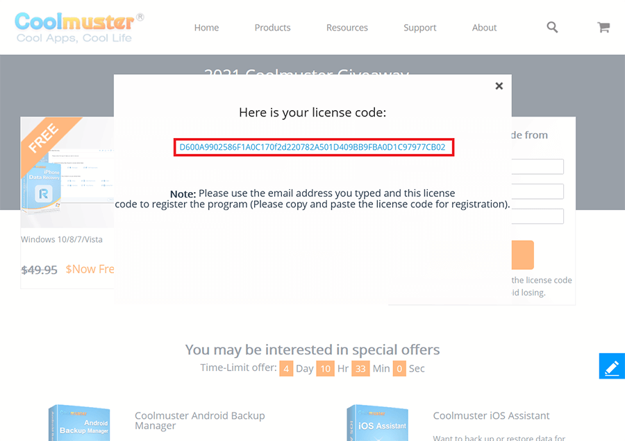Coolmuster iPhone Data Recovery Giveaway 3.1.5 2