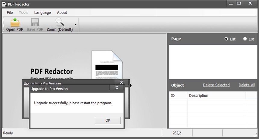 Reezaa PDF Redactor Pro 1v Activating 3
