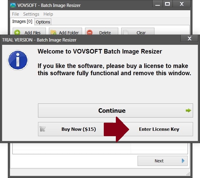 Vovsoft Batch Image Resizer 1.3v Activating 1 min