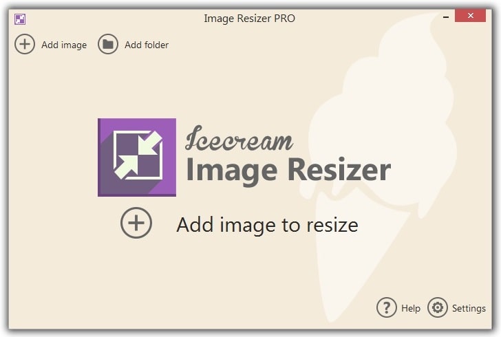 Icecream Image Resizer 2.12v Interface min