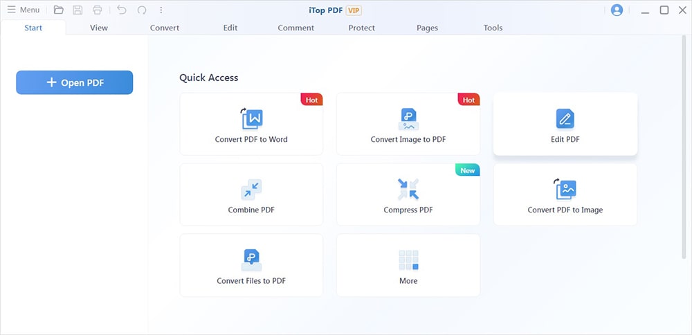 iTop PDF 3.0v Interface min