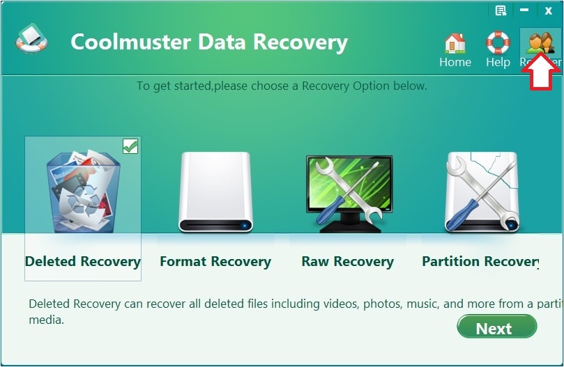 Coolmuster Data Recovery 2.1v Acti 1