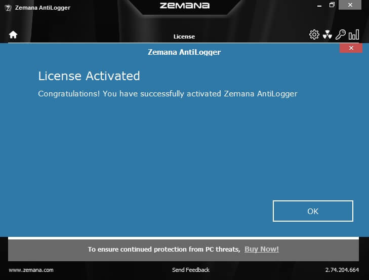 Zemana AntiLogger 2.7v Activating 3