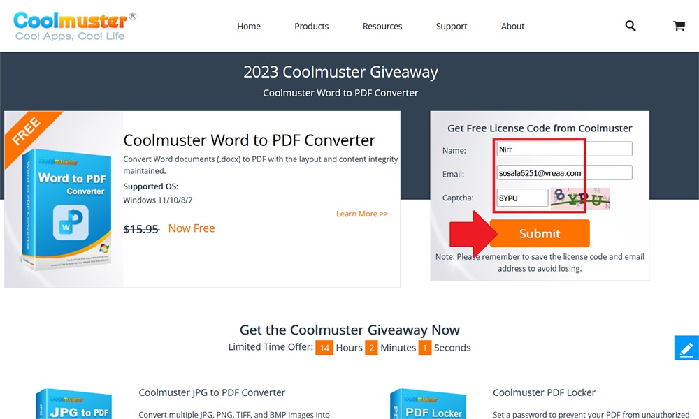 Coolmuster Word to PDF Converter 2.6v Giveaway 1