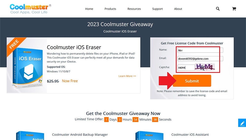 Coolmuster iOS Eraser 2.2 Giveaway 1