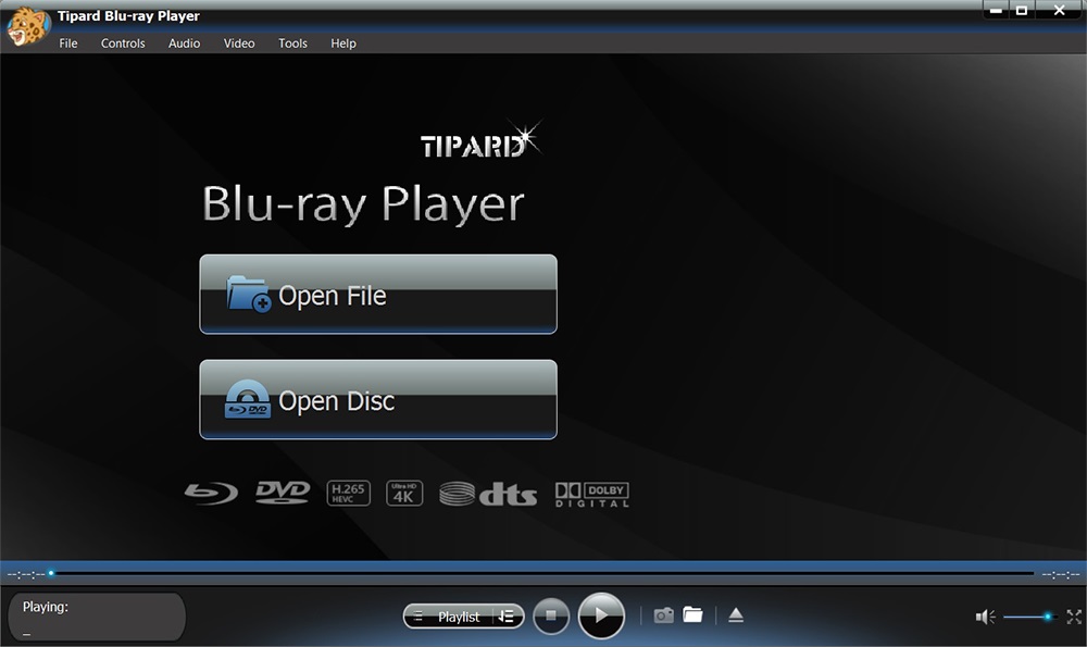Tipard Blu ray Player 6.3 InterF