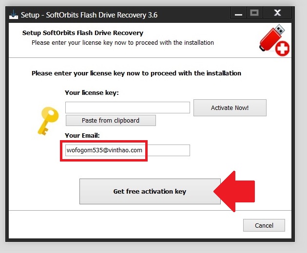 SoftOrbits Flash Drive Recovery 1.2v Acti 1