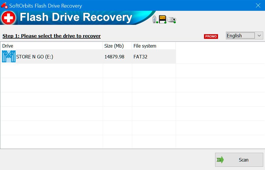 SoftOrbits Flash Drive Recovery 1.2v GA