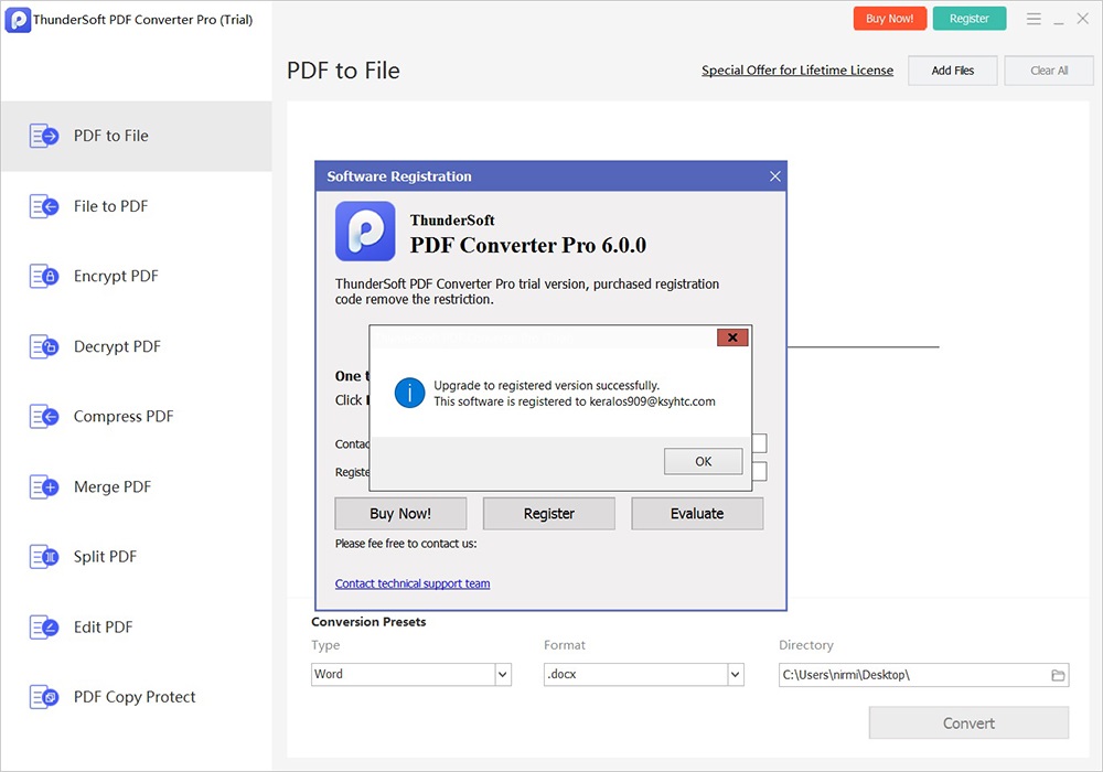 ThunderSoft PDF Converter Pro 6v Acti 3