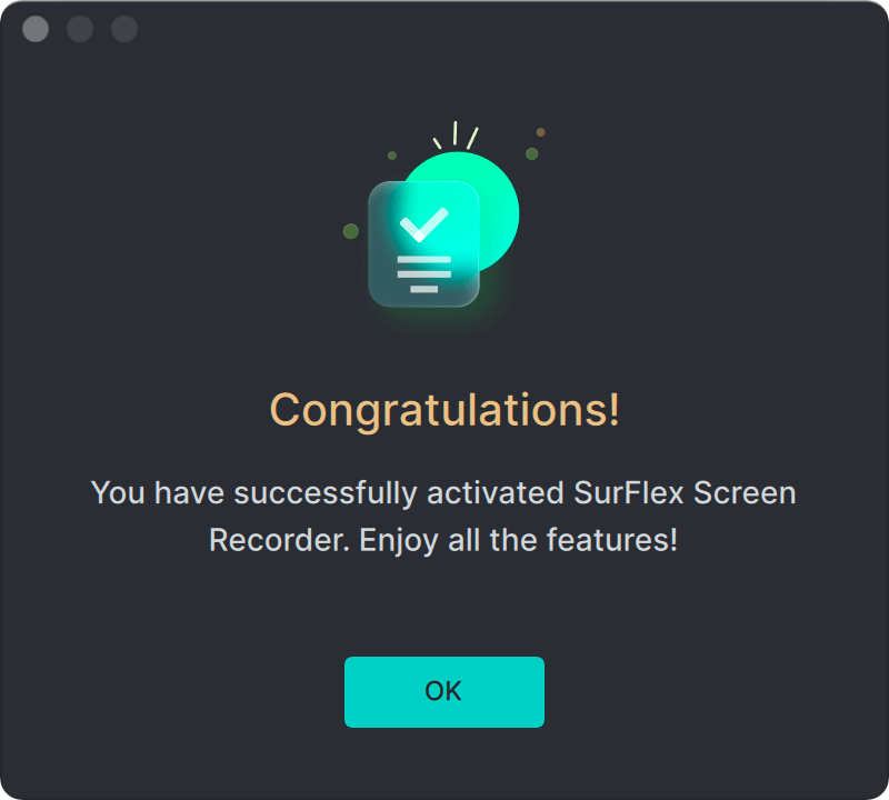surflex screen recorder activation 3