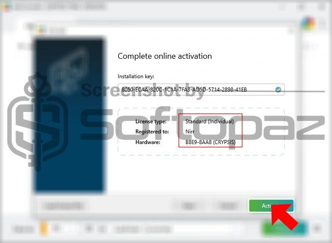 Reaconverter standard activating 3