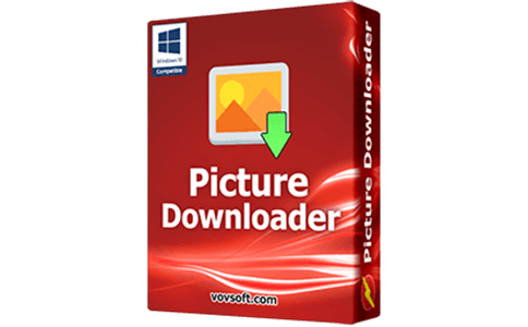 Vovsoft picture downloader box