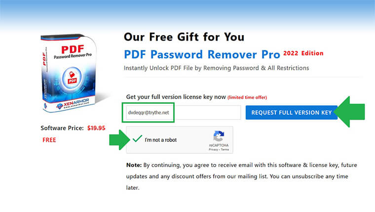 XenArmor PDF Password Remover Pro 2022 Giveaway 1