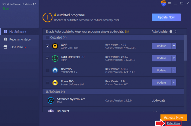 iObit Software Updater PRO 4 Activate 1 Review