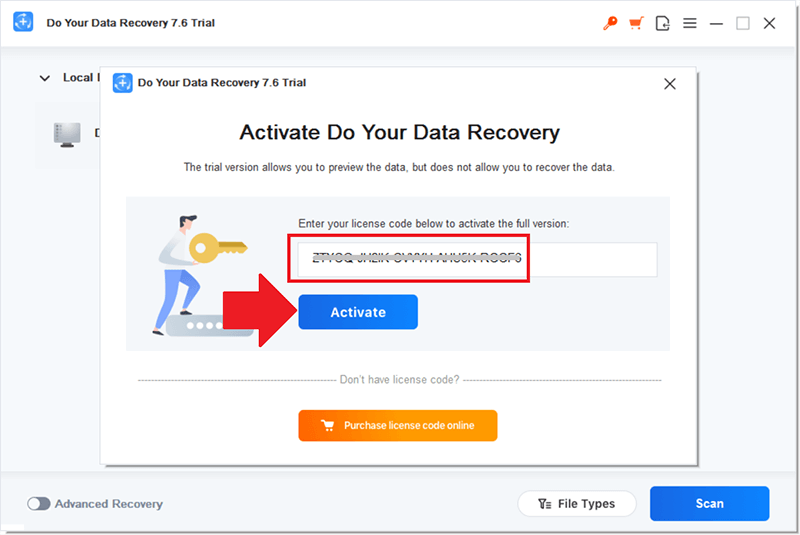 Do Your Data Recovery 7.6 Activating 2