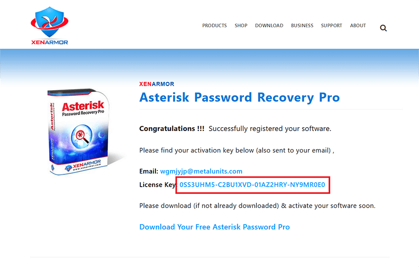 XenArmor Asterisk Password Recovery Pro Giveaway 2