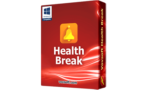Vovsoft health break reminder box