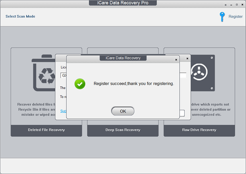 iCare Data Recovery Pro 8.3v Activating 3