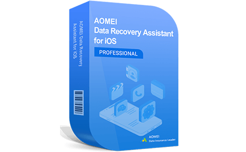 Aomei data recovery for ios boxshot