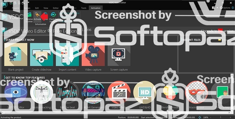 VSDC Free Video Editor 7v Activating 1