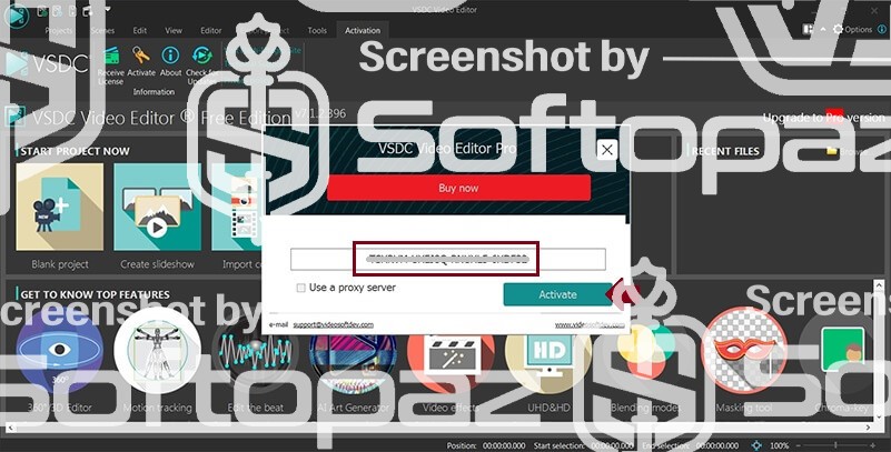VSDC Free Video Editor 7v Activating 2