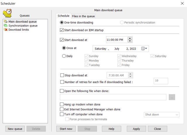 8 IDM Review Scheduled Downloading Feature min