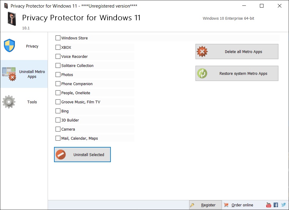 oftOrbits Privacy Protector for Windows 11 UN