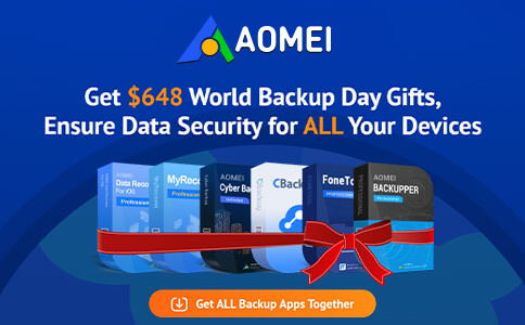 AOMEI World Backup Day Giveaway 2024