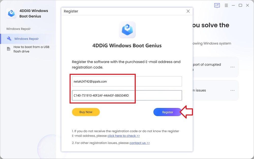 4DDiG Windows Boot Genius License Code