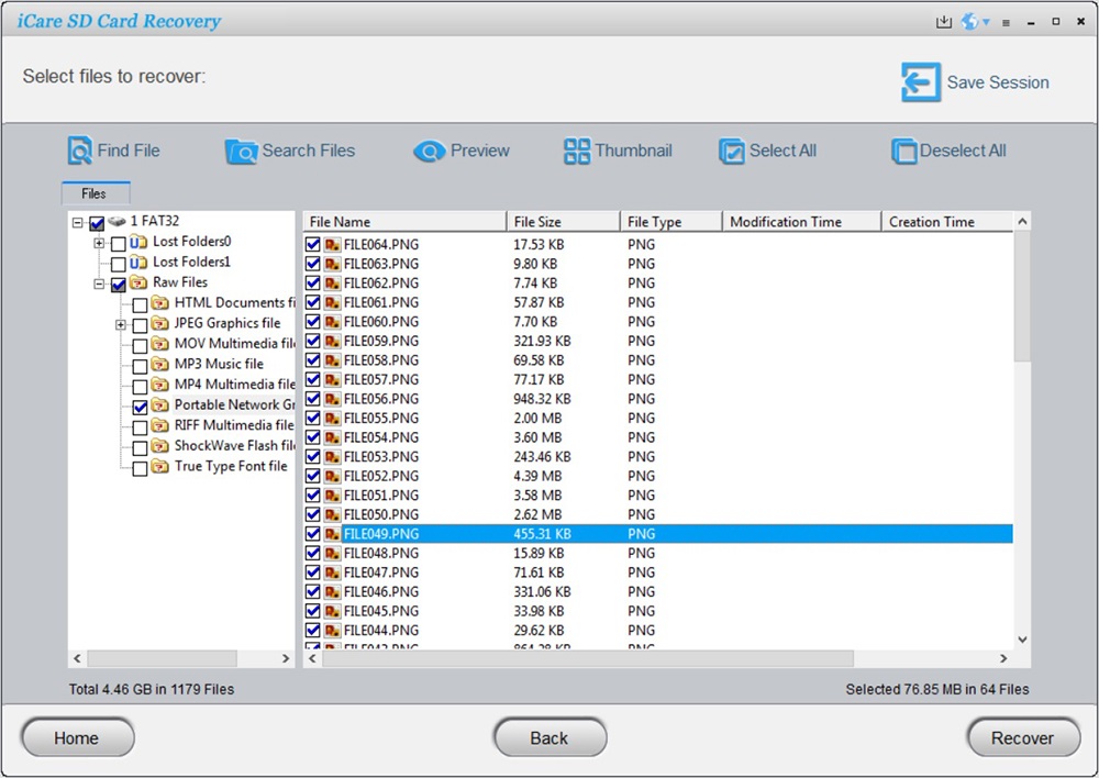 iCare SD Memory Card Recovery Pro 4v Pre