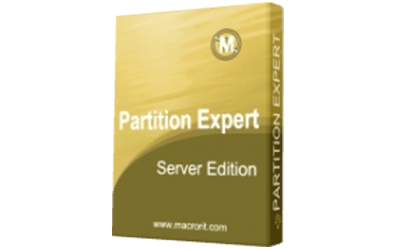Macrorit Partition Expert Server Box
