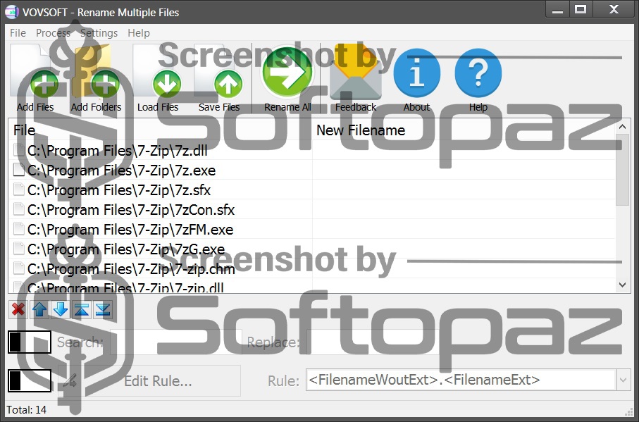 VovSoft Rename Multiple Files 2.4v MA