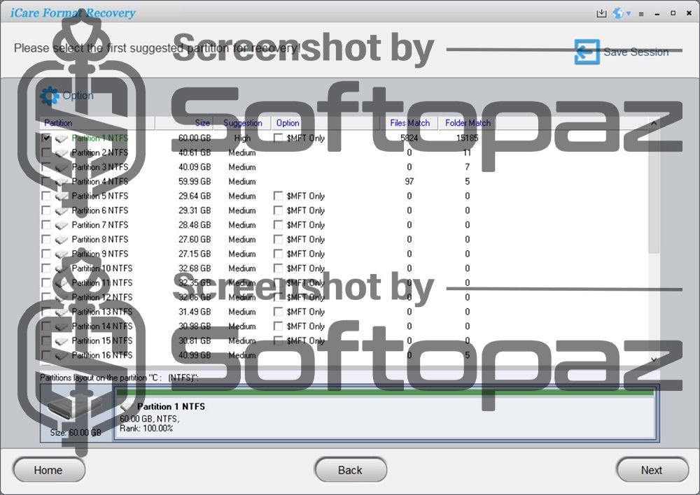 iCare Format Recovery 6.2v SF