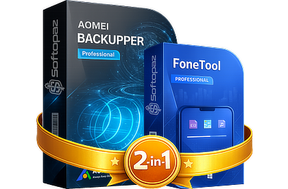 AOMEI Backupper Pro + FoneTool Pro with Lifetime Upgrades