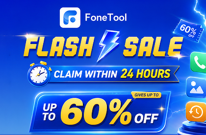 FoneTool Flash Sale - Claim within 24 Hours