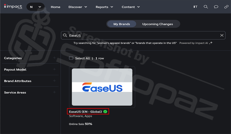 EaseUS & Softopaz Affiliate Partnership on Impact