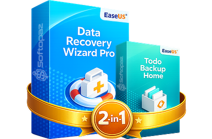 EaseUS Data Recovery Wizard Professional & Gift with Lifetime Upgrades - 70% OFF Deal