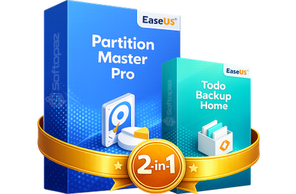 EaseUS Partition Master Pro + Todo Backup Home with Lifetime Upgrades - 70% OFF Deal