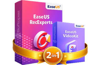 EaseUS RecExperts + VideoKit with Lifetime Upgrades for Windows - 70% OFF Deal