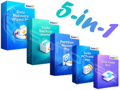 EaseUS all-in-one Bundle Deal (for Windows) with Lifetime Upgrades