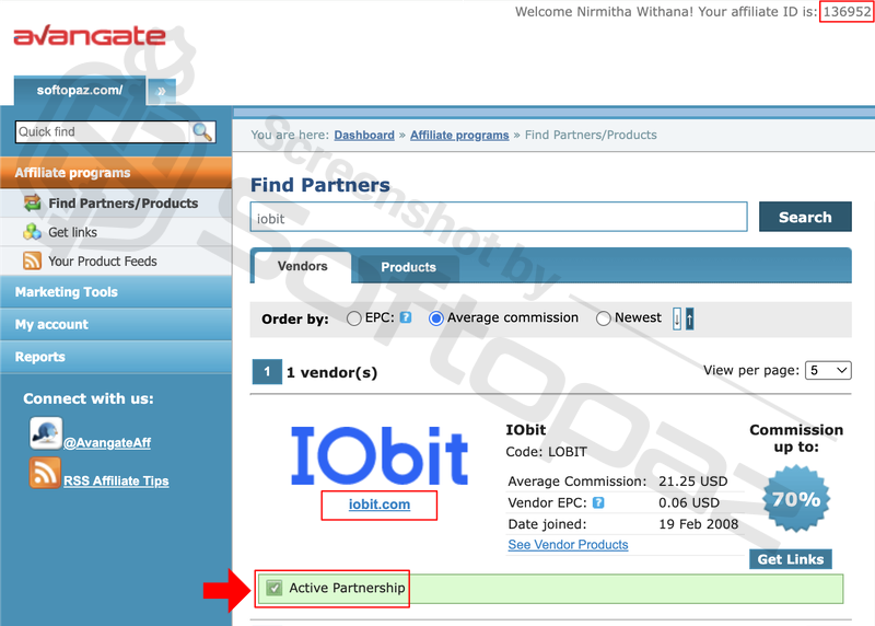 IObit Softopaz Affiliate Partnership