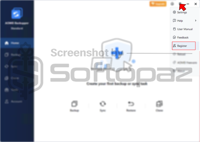 AOMEI Backupper Pro Activating