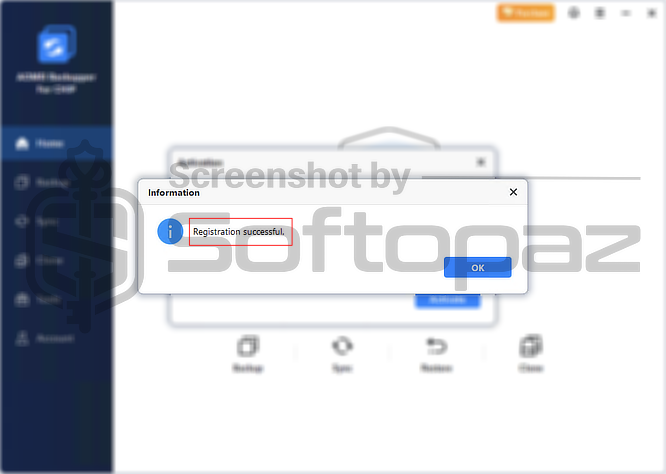 AOMEI Backupper Pro Activating