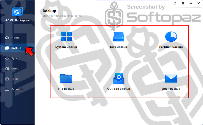 AOMEI Backupper Pro BM