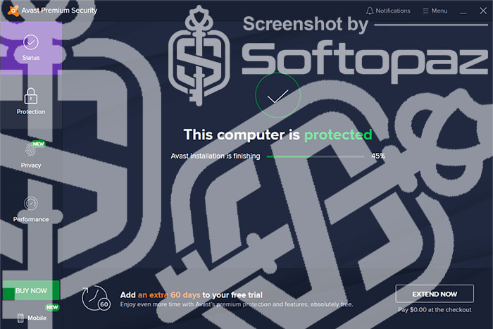Avast ultimate ui
