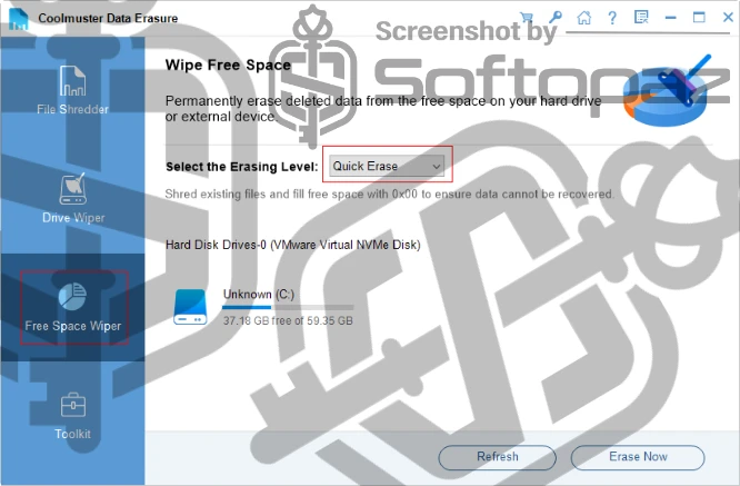 Coolmuster data erasure fsw